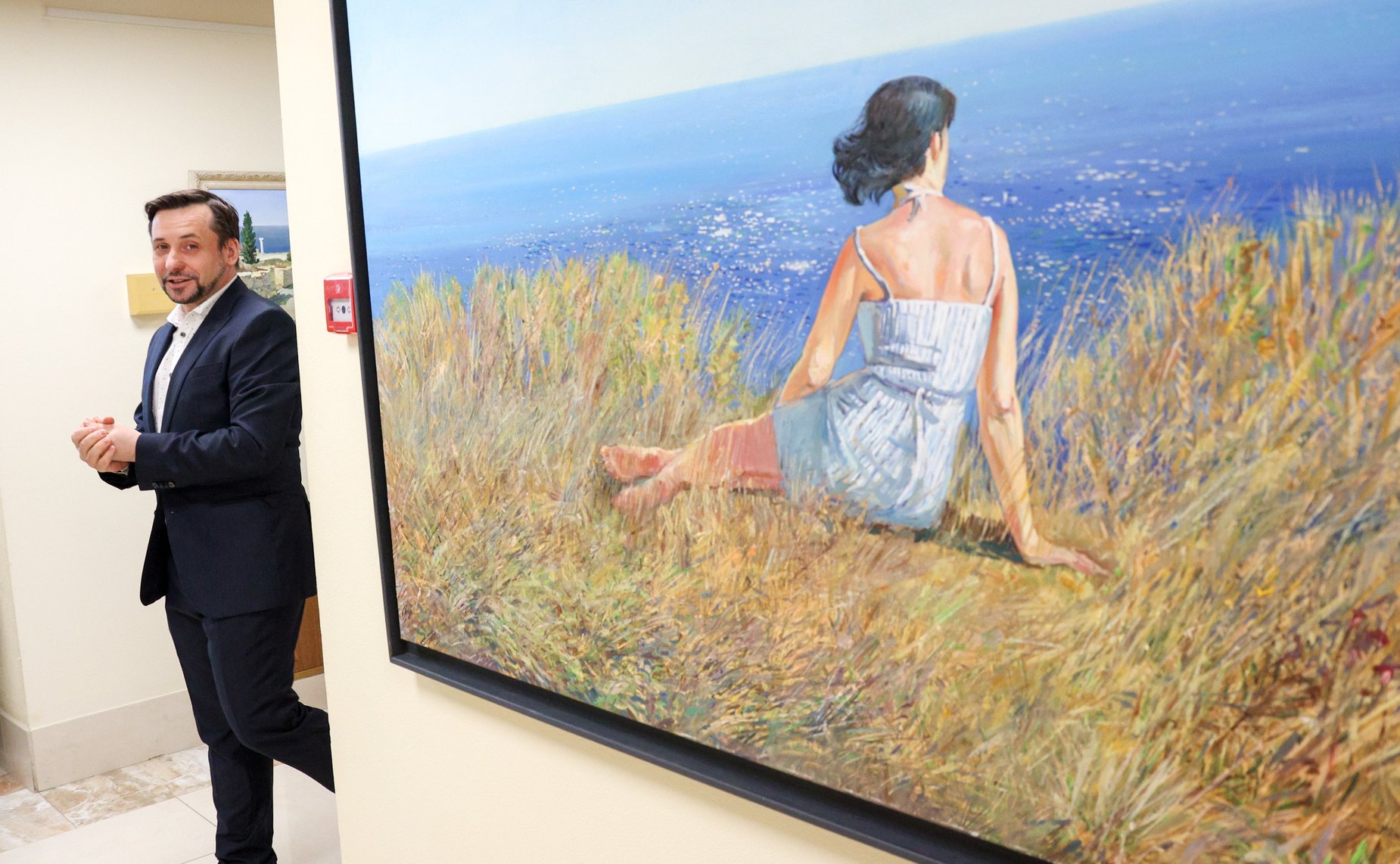 Церемония открытия выставки живописи А. Буртасенкова «Под Русским небом Крыма»