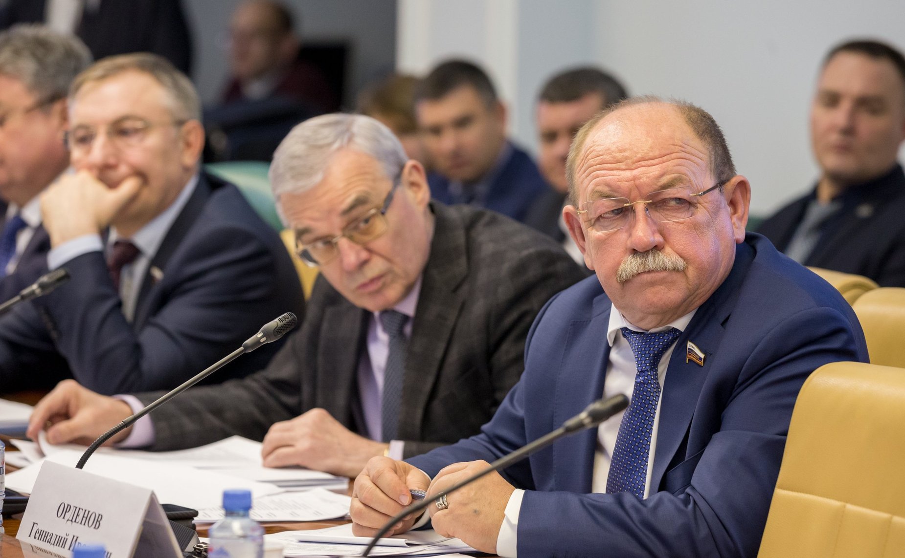 Совещание на тему: «О мерах по реализации федеральных проектов, направленных на охрану и рациональное использование водных ресурсов Российской Федерации»