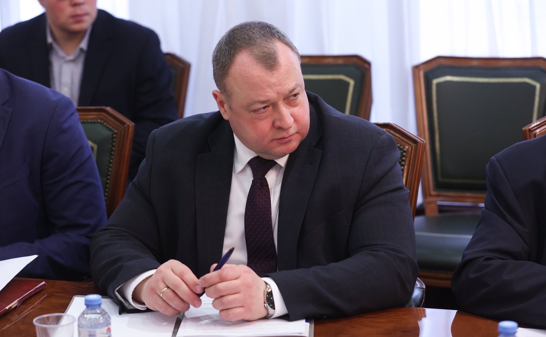 Заместитель Председателя СФ Константин Косачев провел заседание рабочей группы по подготовке X Парламентского форума БРИКС