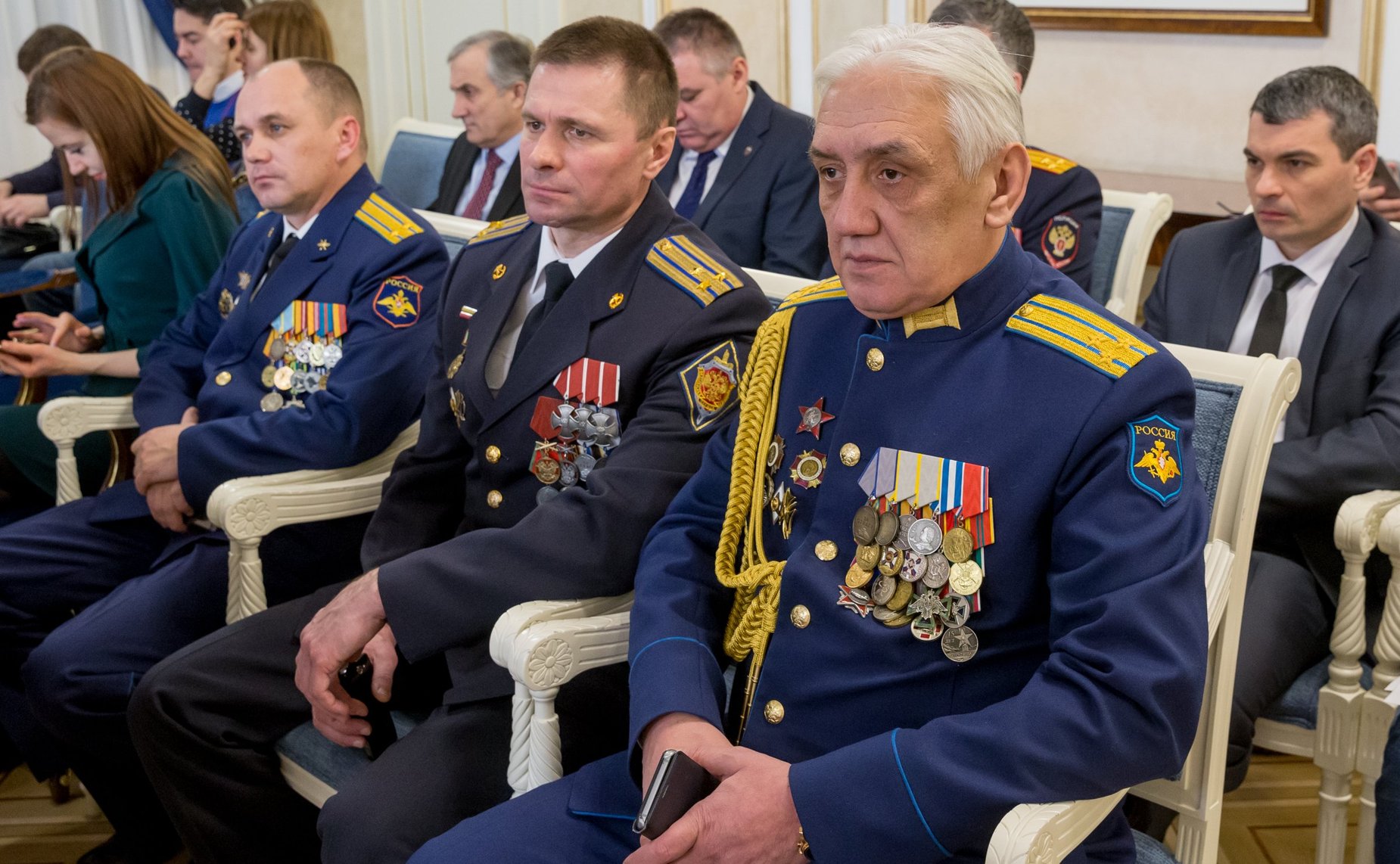 Совместное заседание Комитета СФ по обороне и безопасности и Клуба военачальников РФ, посвященное Дню защитника Отечества