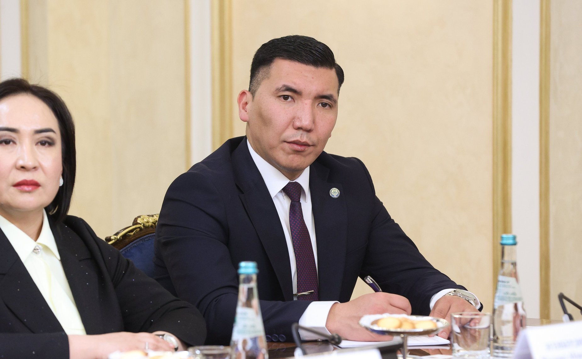 Валентина Матвиенко провела встречу с Председателем Жогорку Кенеша Киргизской Республики Марленом Маматалиевым