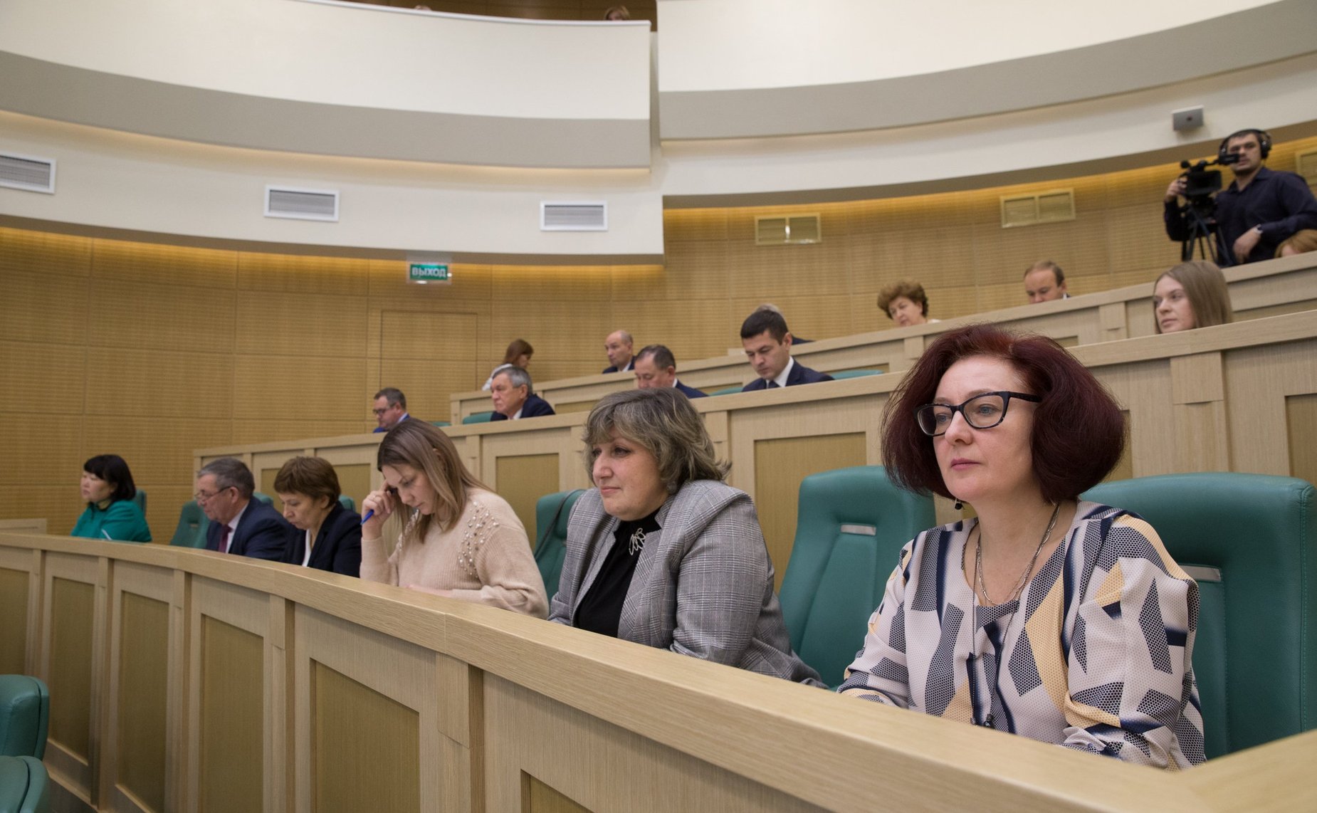 Встреча сенаторов с делегатами съезда Национальной ассоциации развития местного самоуправления