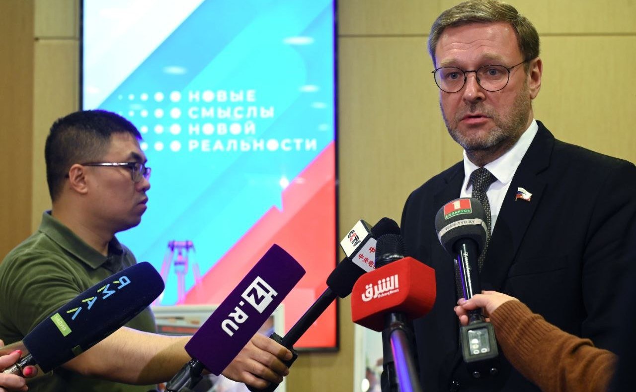 Константин Косачев выступил на международном форуме «Новые смыслы новой реальности»
