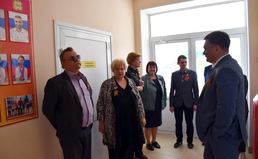 Оксана Хлякина посетила с рабочим визитом Становлянский район Липецкой области