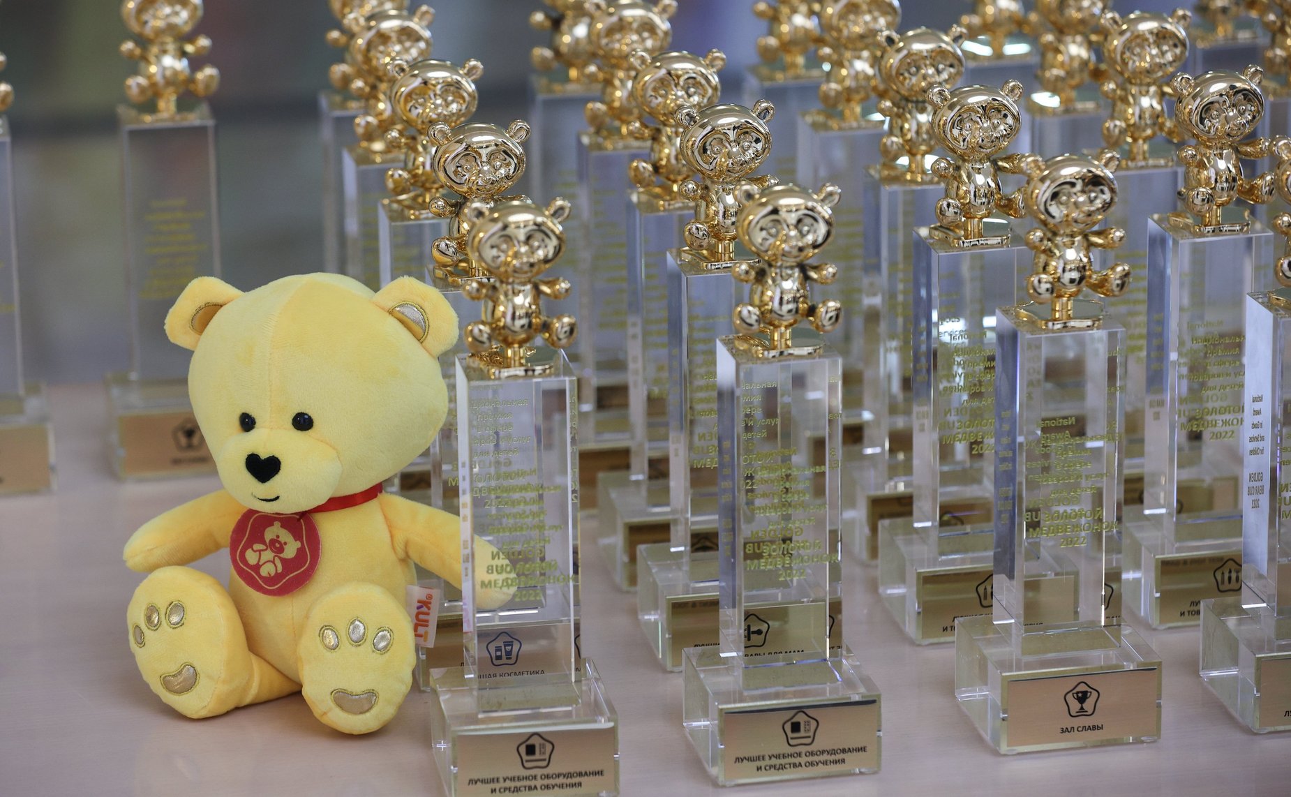 Валентина Матвиенко провела торжественную церемонию награждения лауреатов Национальной премии в сфере товаров и услуг для детей «Золотой медвежонок»