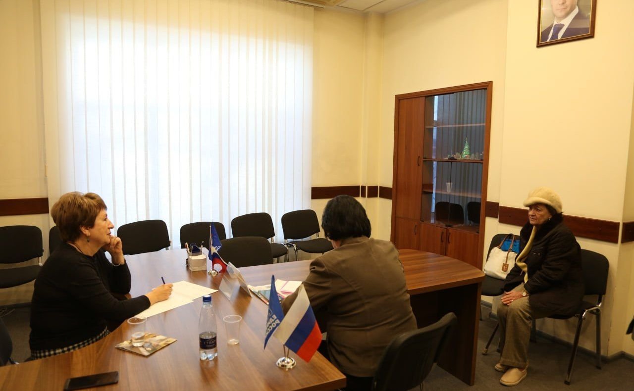 Екатерина Алтабаева в рамках региональной недели провела тематический приём граждан в Севастополе