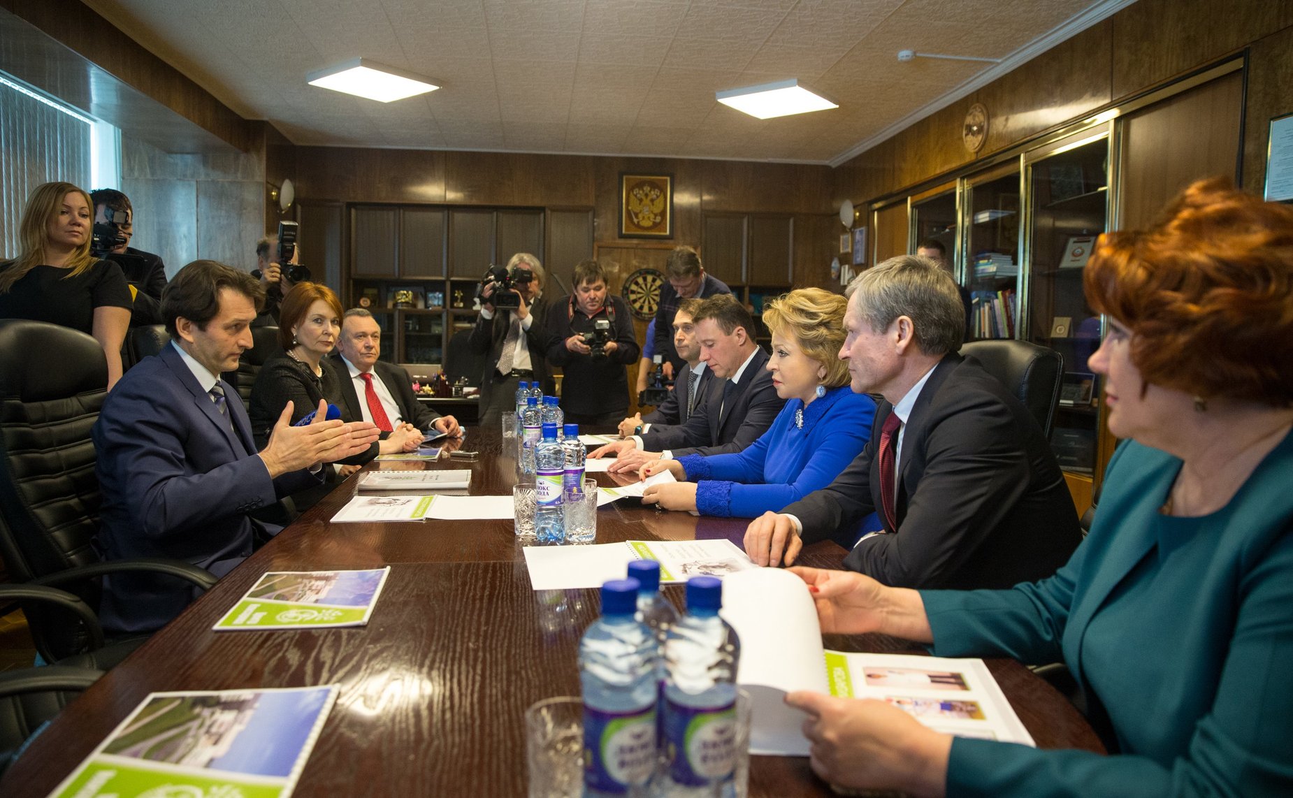 Центр Елизарова посетила В. Матвиенко