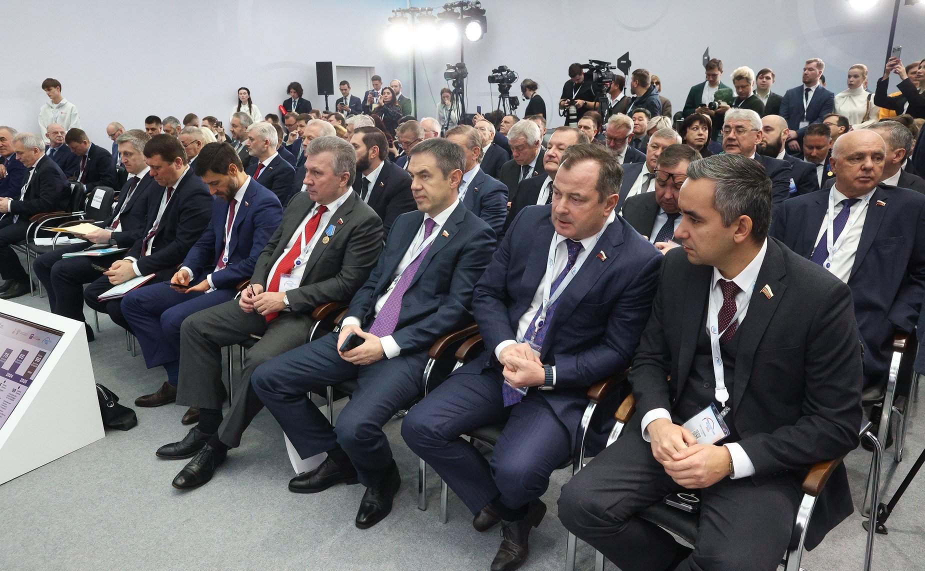 Совместное заседание Комитета Совета Федерации по экономической политике и Комитета Государственной Думы по транспорту в рамках Транспортной недели – 2025 «О совместных подходах к развитию пунктов пропуска через Государственную границу РФ»