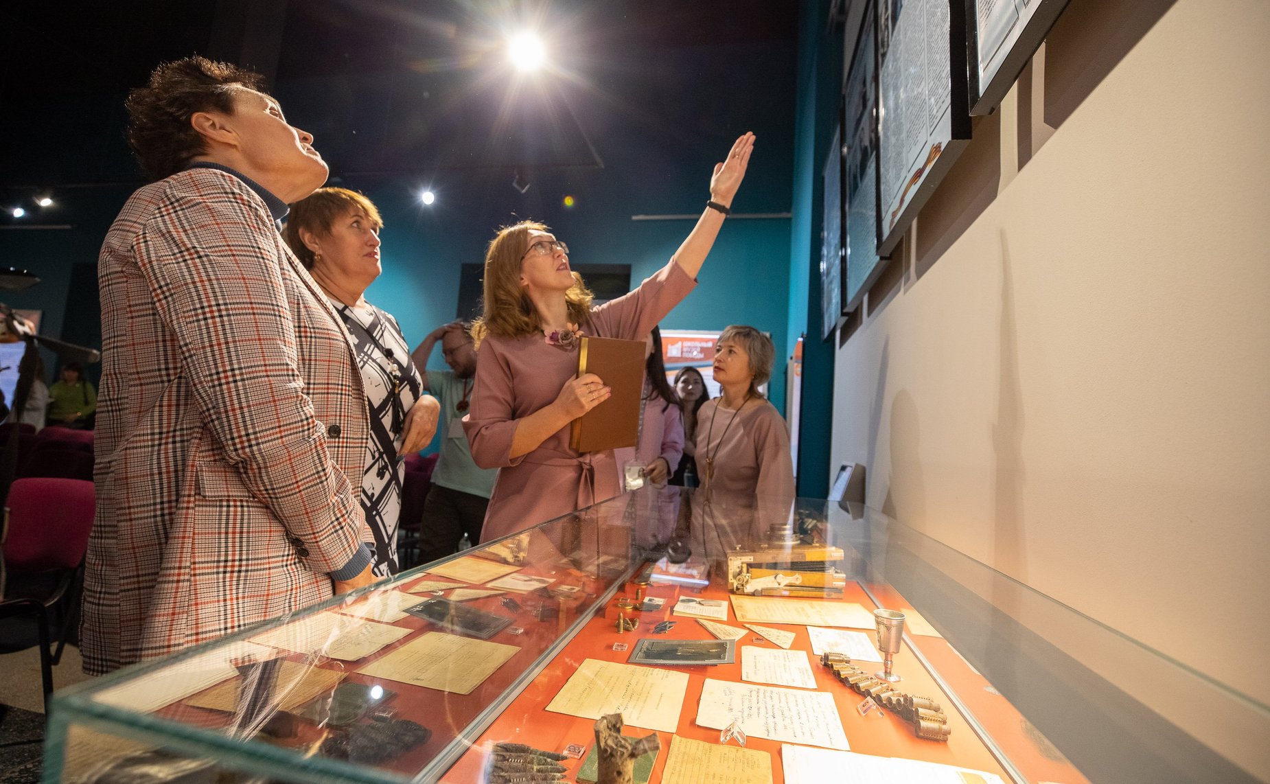 Открытие экспозиции «Минувших лет живая память» в Музее Победы