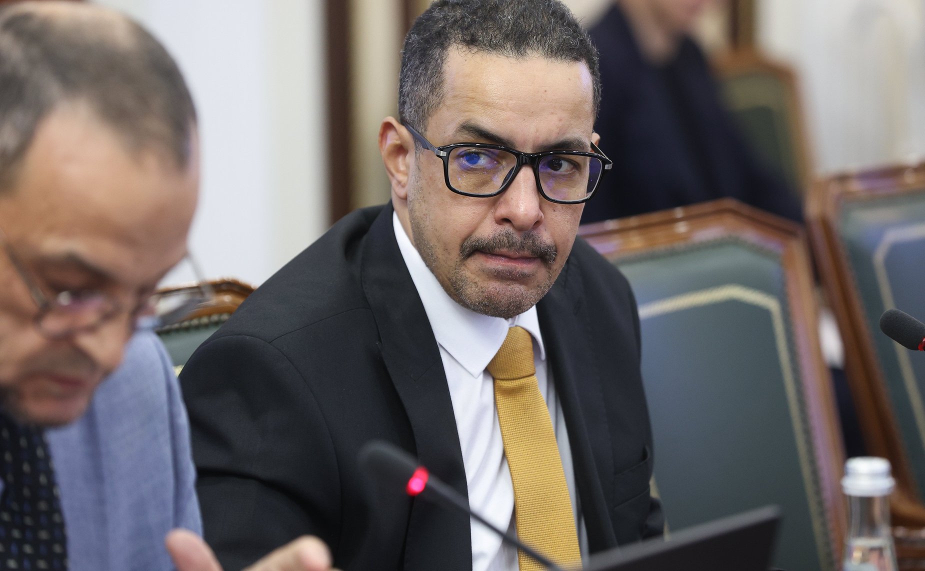 Встреча заместителя Председателя СФ Константина Косачева с заместителем Министра иностранных дел Королевства Саудовская Аравия по вопросам многостороннего сотрудничества Абдуррахманом Ар-Расси