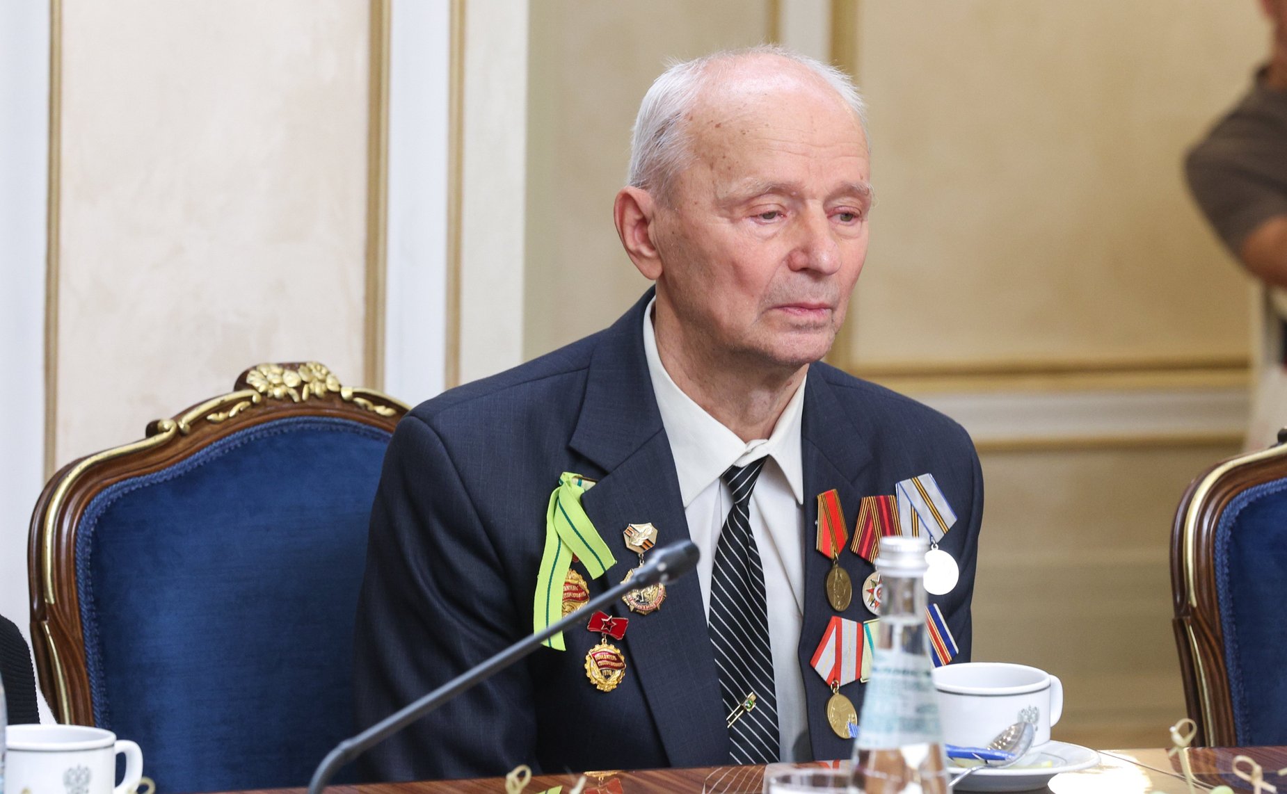 Встреча Председателя Совета Федерации Валентины Матвиенко с делегацией общества «Жители блокадного Ленинграда» Санкт-Петербурга