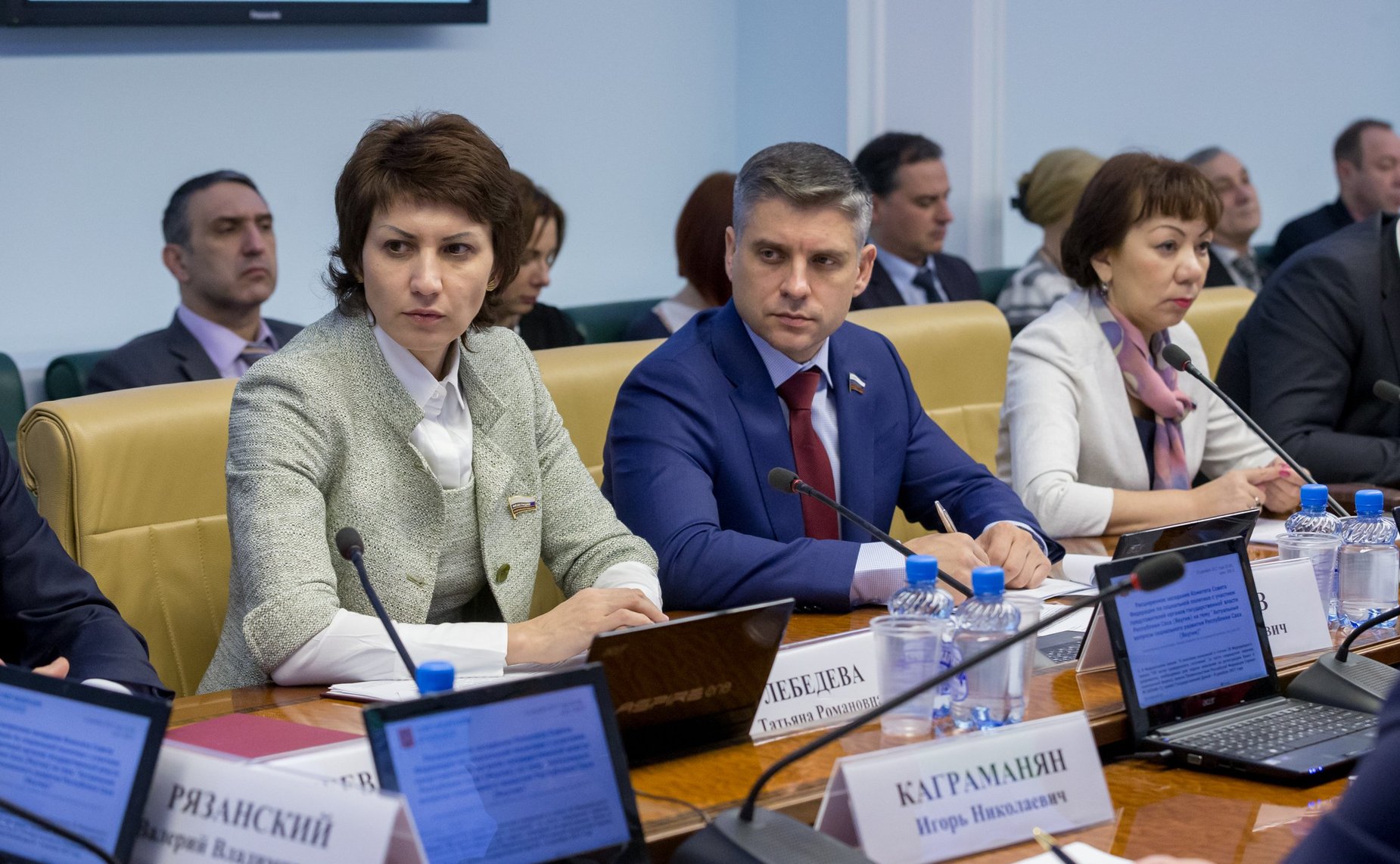 Т. Лебедева и Ю. Архаров