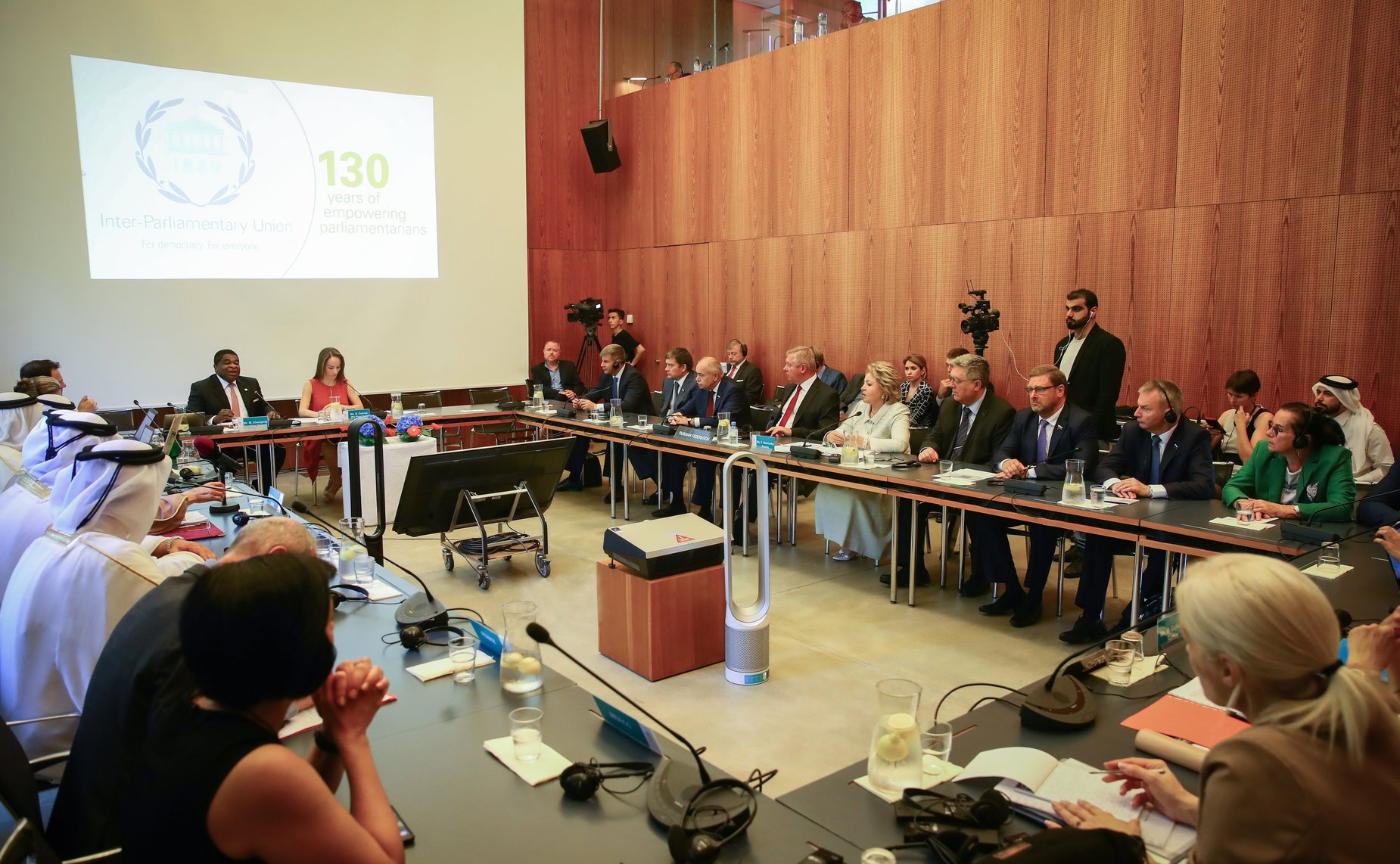 В. Матвиенко приняла участие в многосторонней встрече с председателями ассамблей Межпарламентского союза и руководства МПС