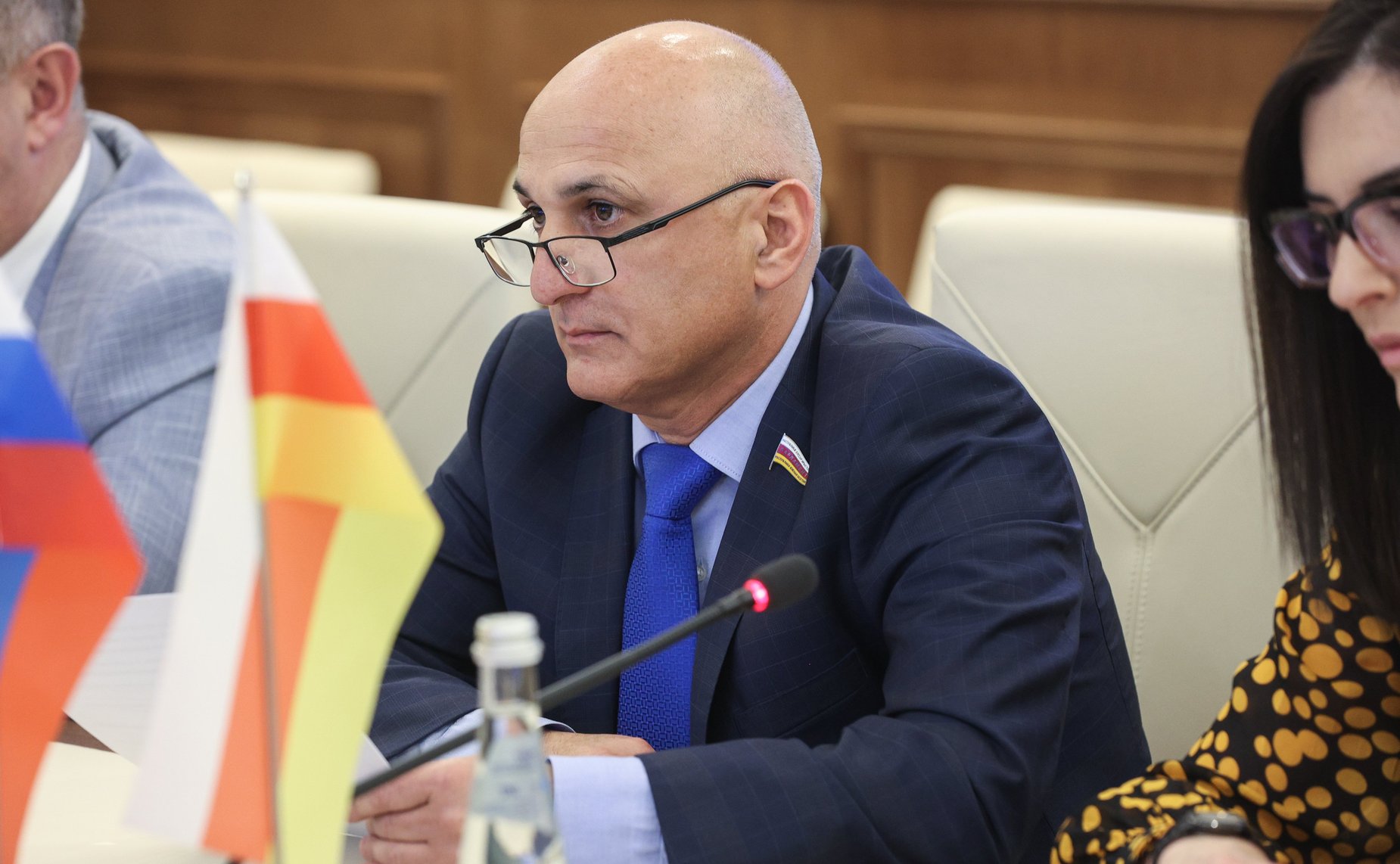 Заседание Комиссии по сотрудничеству Совета Федерации и Парламента Республики Южная Осетия