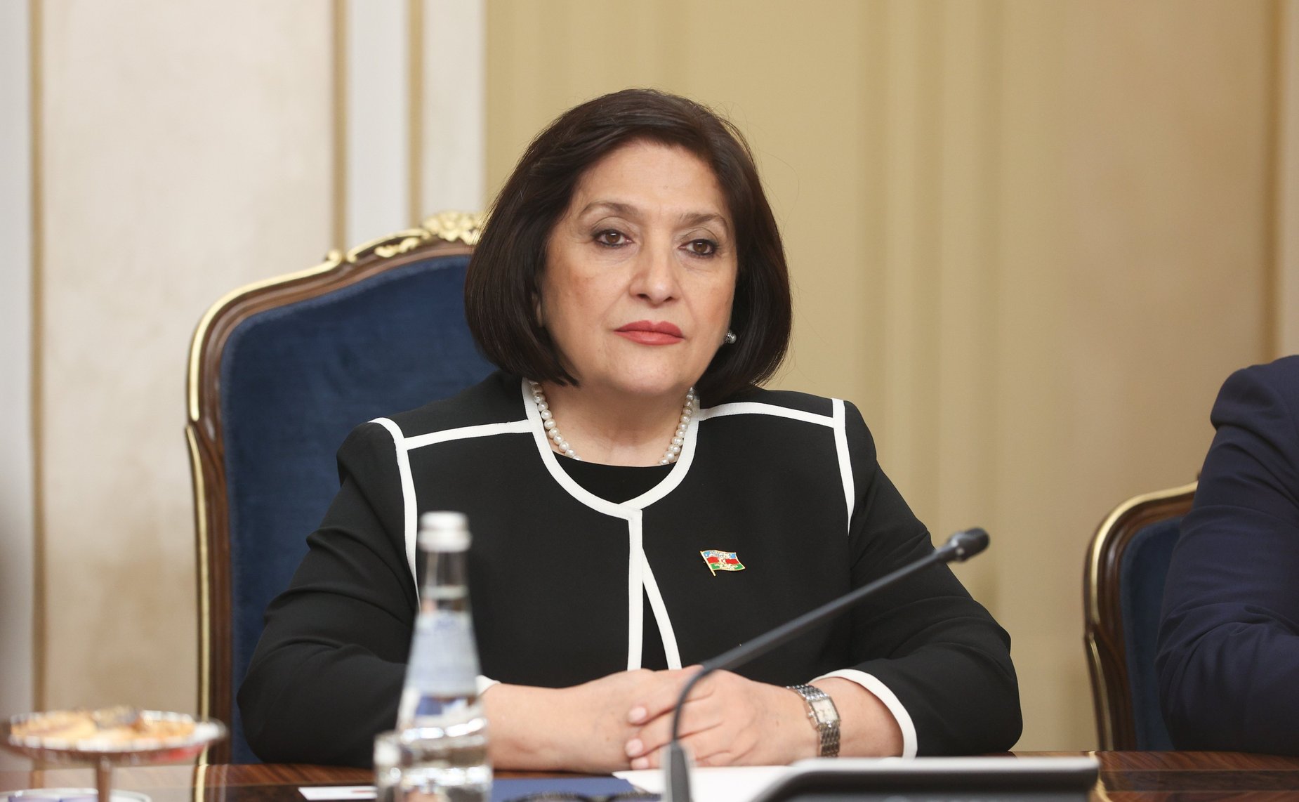 Встреча Председателя СФ Валентины Матвиенко с Председателем Милли Меджлиса Азербайджанской Республики