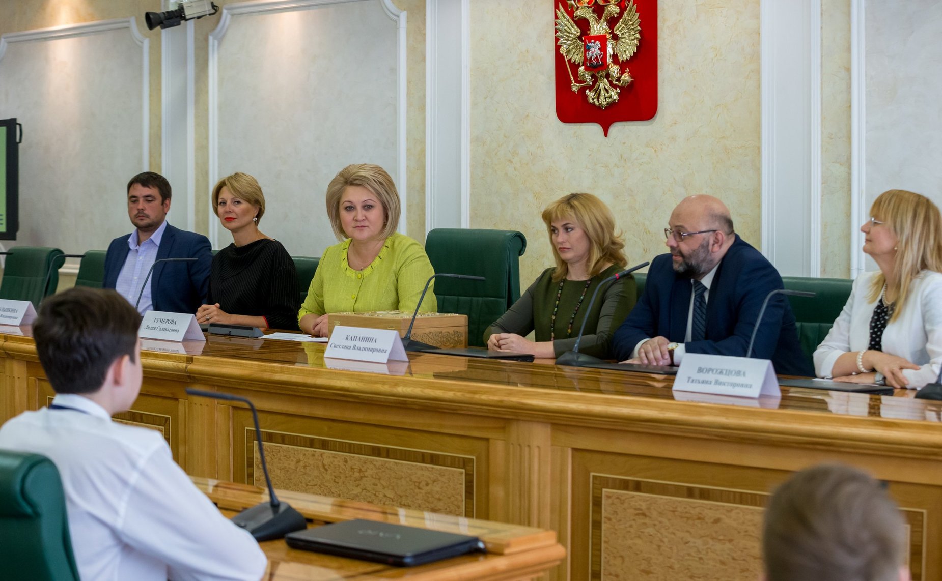 Торжественная церемония награждения победителей конкурсов для одаренных детей