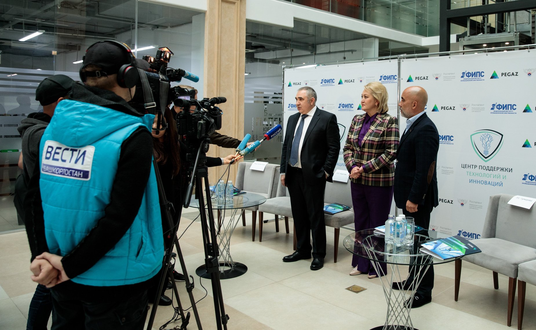 Лилия Гумерова приняла участие в церемонии открытия Центра поддержки технологий и инноваций (ЦПТИ)