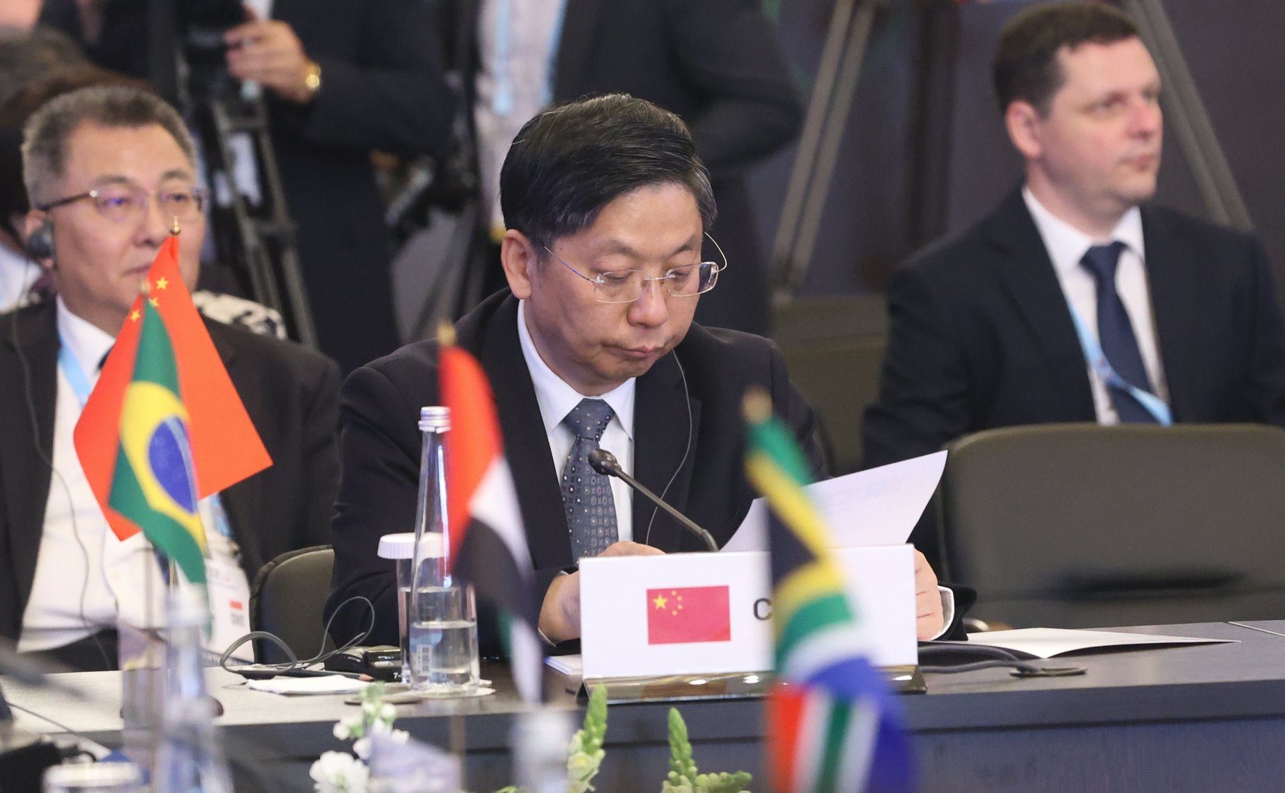 Х Парламентский форум БРИКС. Пленарное заседание «Роль парламентов в повышении эффективности системы международных отношений и обеспечении ее демократизации»