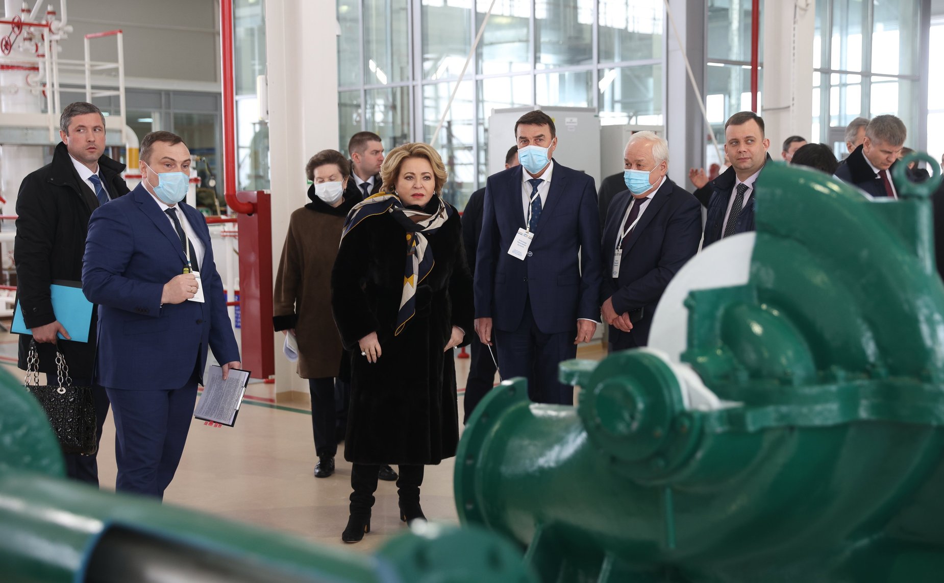 Посещение Валентиной Матвиенко Центра политехнического обучения ПАО «Сургутнефтегаз»