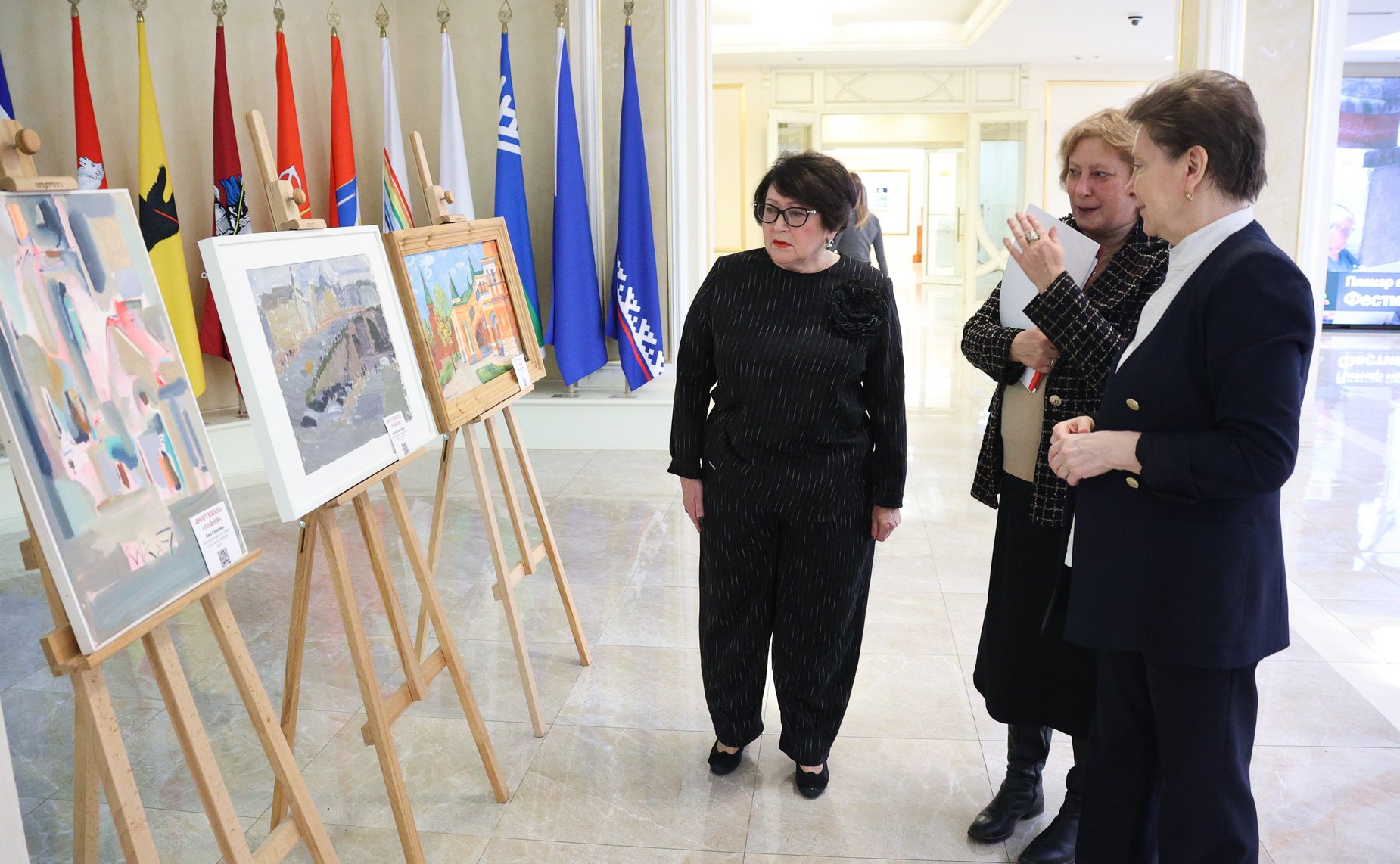 Открытие выставки, приуроченной к Дню народного единства, в рамках Фестиваля православной культуры и традиций малых городов и сельских поселений Руси «София»