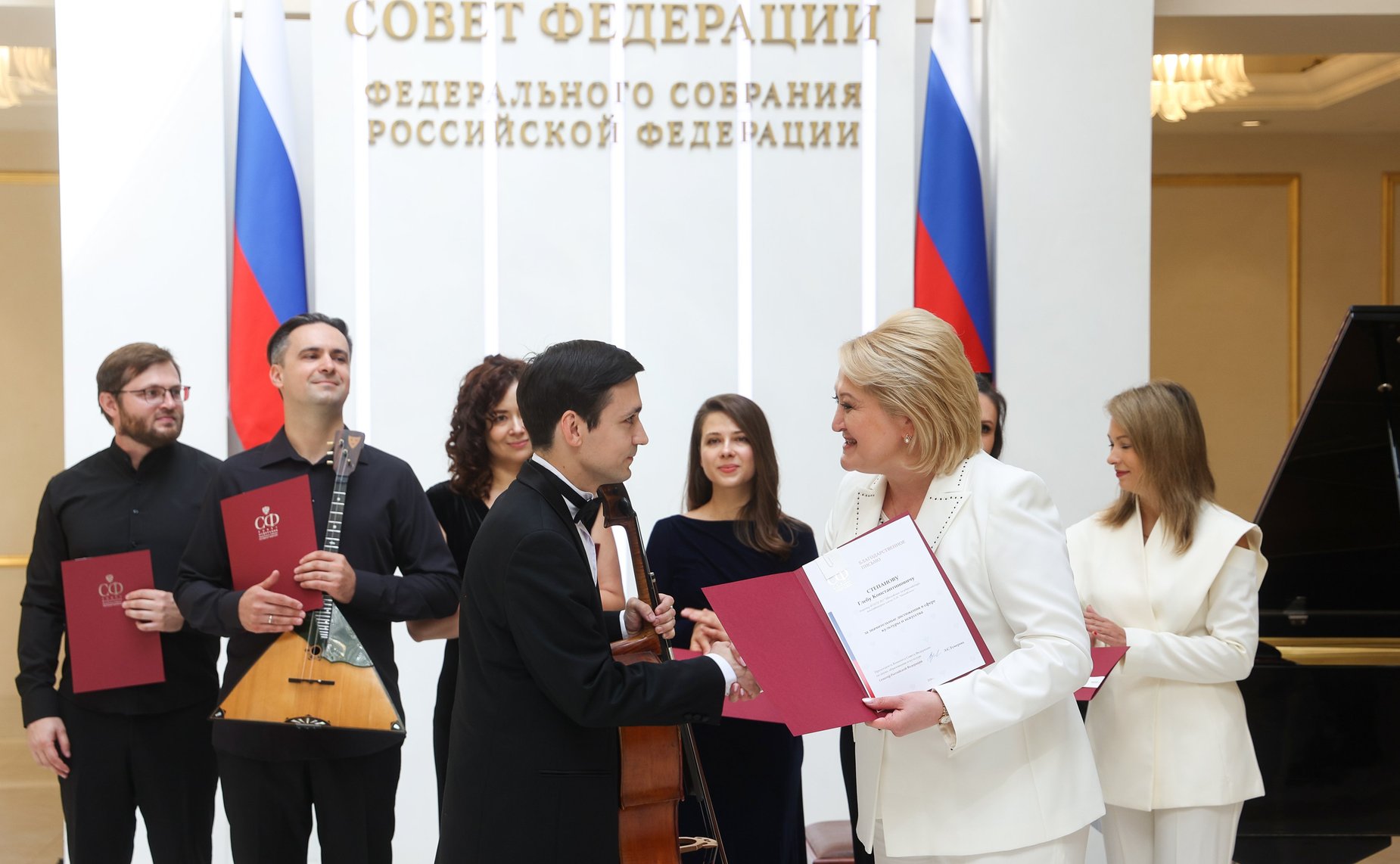Выступление участников Крымского музыкального фестиваля
