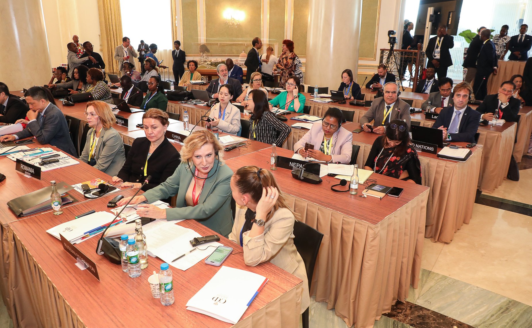 Инна Святенко в рамках 147-й Ассамблеи Межпарламентского союза приняла участие в тематической дискуссии «Женщины в политике: Продолжать действовать или уходить из политики?»