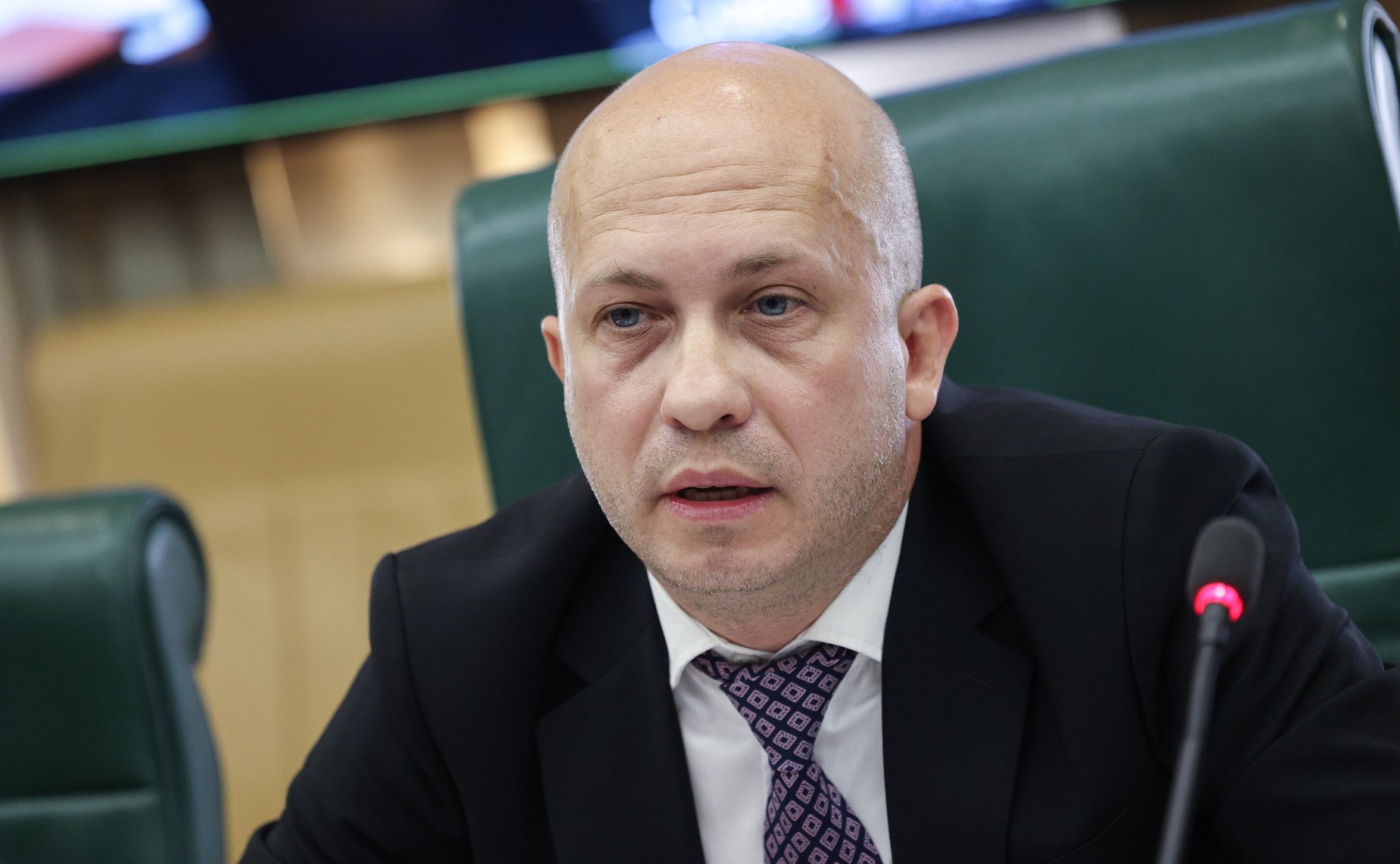 Круглый стол Комитета Совета Федерации по международным делам «Роль Российской Федерации в развитии международных транспортных коридоров в современных международных условиях»