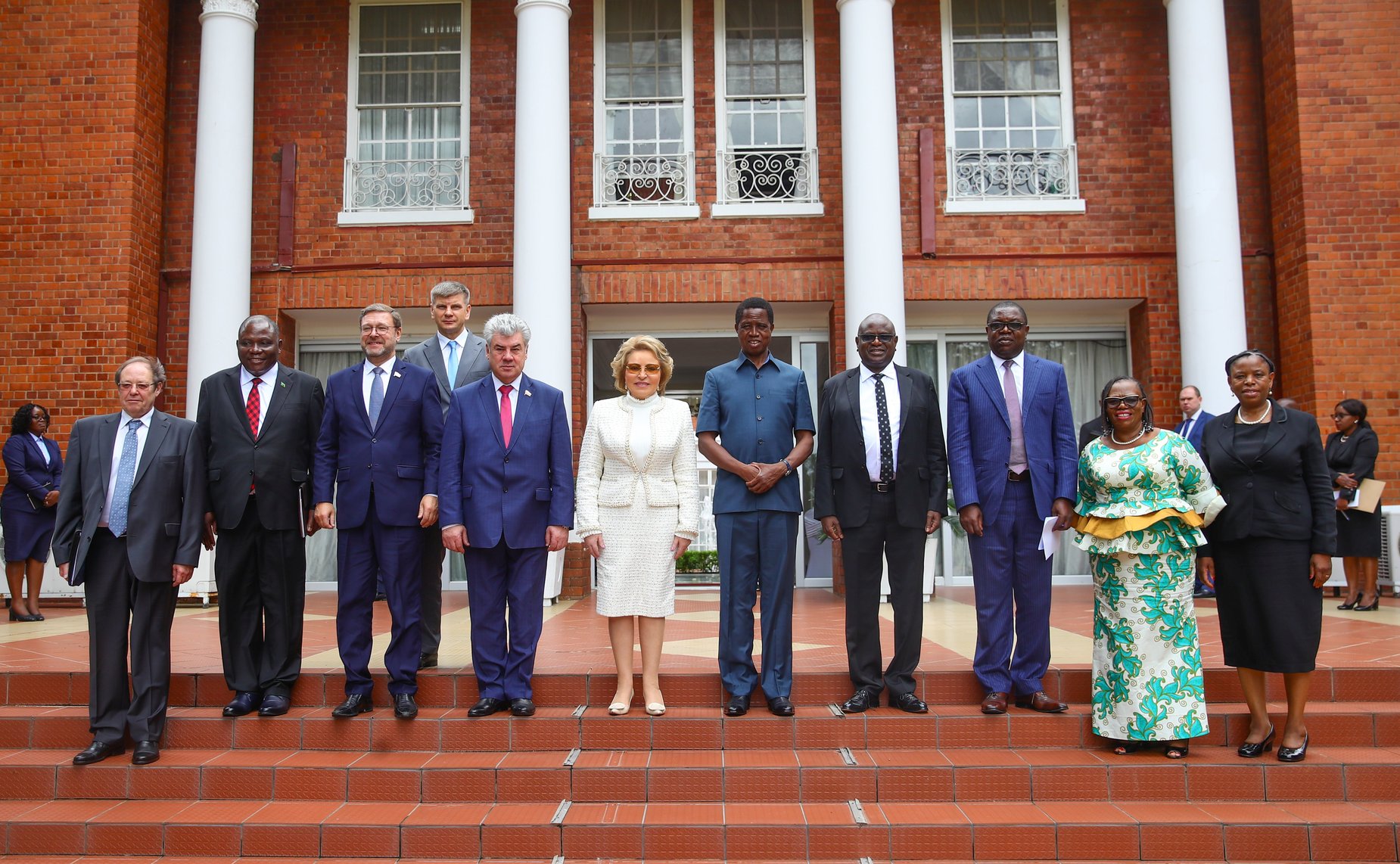 Официальный визит делегации Совета Федерации во главе с Председателем СФ В. Матвиенко в Замбию