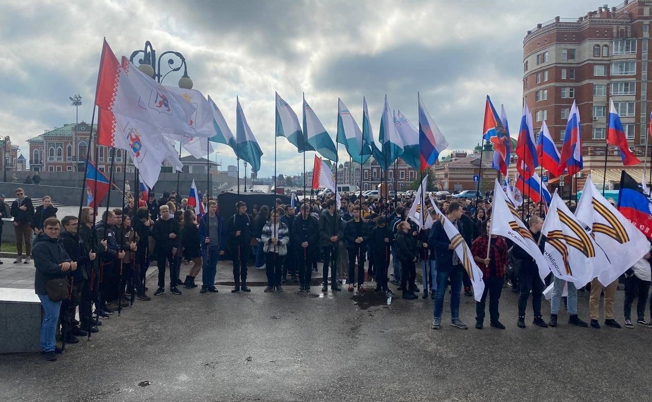 Константин Косачев принял участие в патриотическом мероприятии в Йошкар-Оле