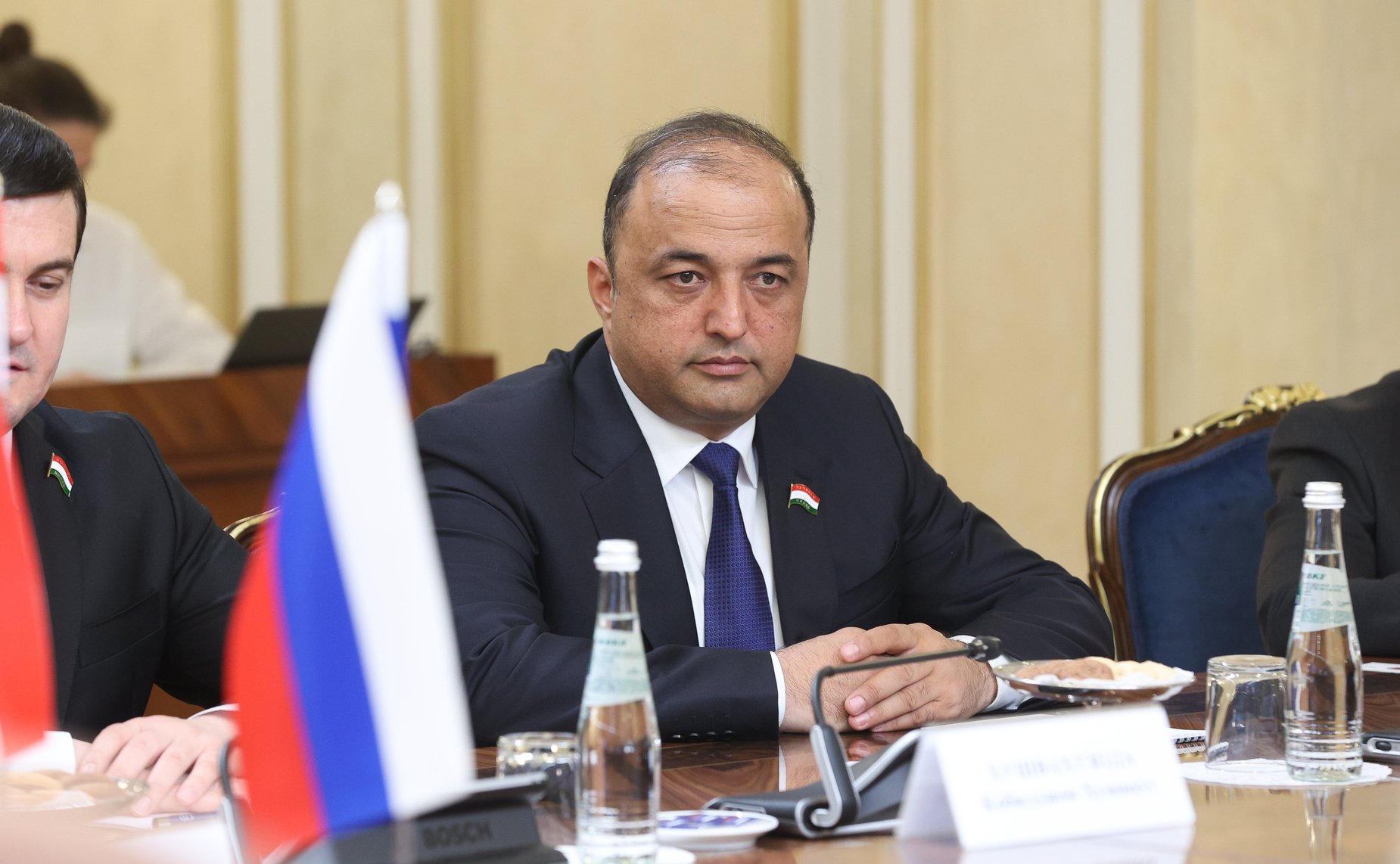 Валентина Матвиенко обсудила с Председателем Маджлиси милли Маджлиси Оли Республики Таджикистан Рустами Эмомали