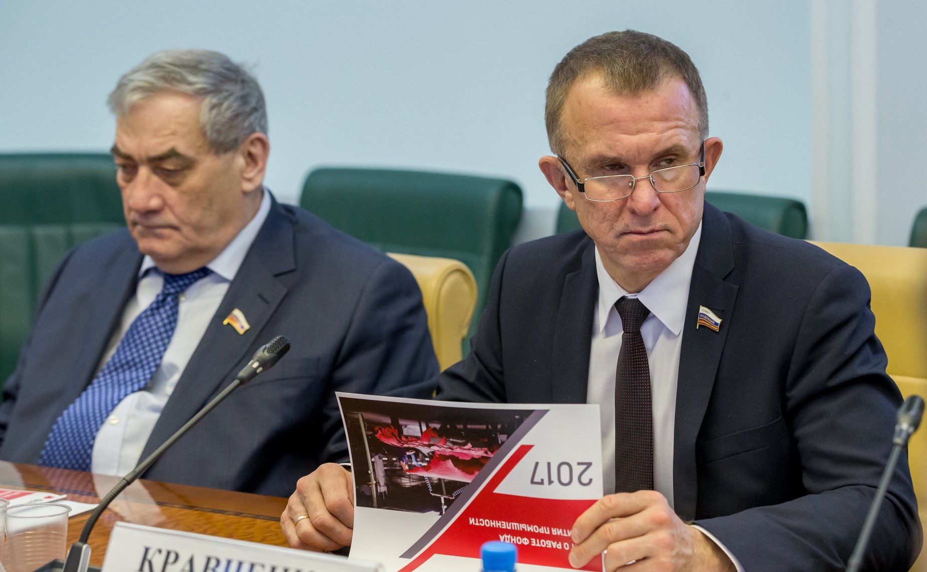 В. Штыров и В. Кравченко