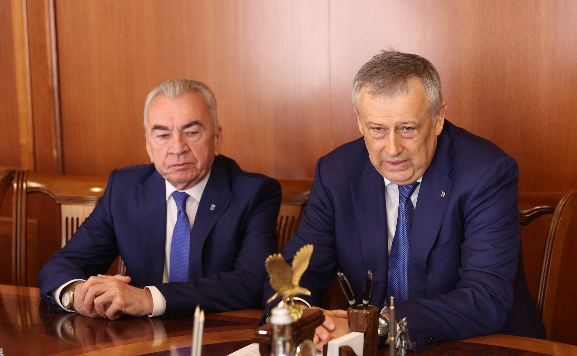 Председатель Совета Федерации Валентина Матвиенко провела встречу c руководством Ленинградской области