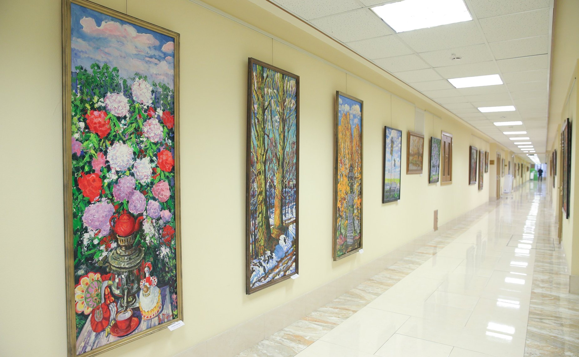 Открытие выставки народного художника РФ Валерия Теплова «Люблю Россию»