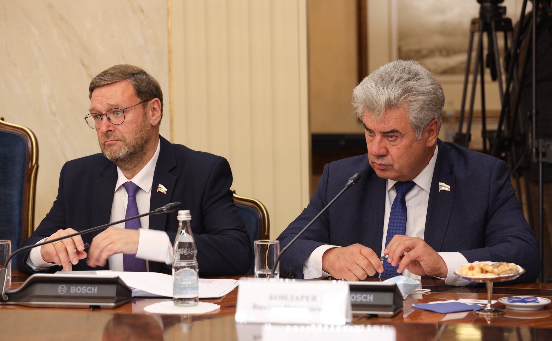 Встреча Председателя СФ Валентины Матвиенко с Председателем Национального Собрания Республики Армения Аленом Симоняном