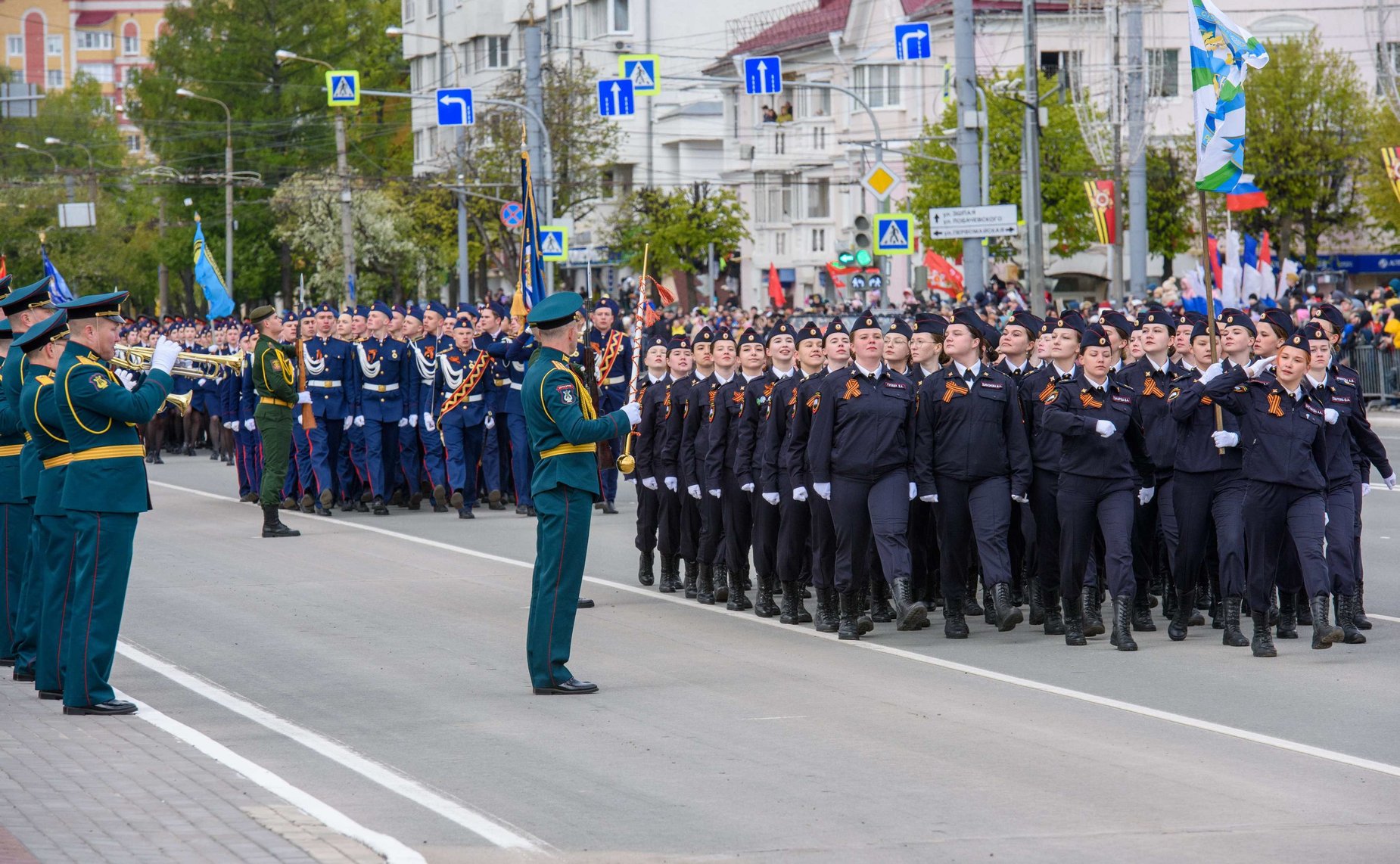 Константин Косачев принял участие в праздничных мероприятиях, посвященных 79-й годовщине Победы в Великой Отечественной войне
