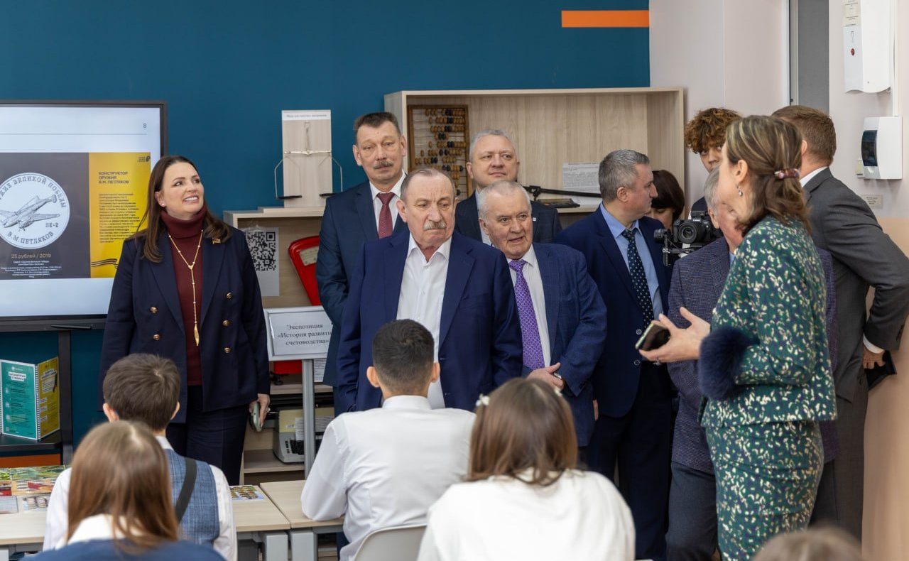 Ольга Щетинина в ходе поездки в регион посетила Нижегородский государственный инженерно-экономический университет (Княгининский университет)