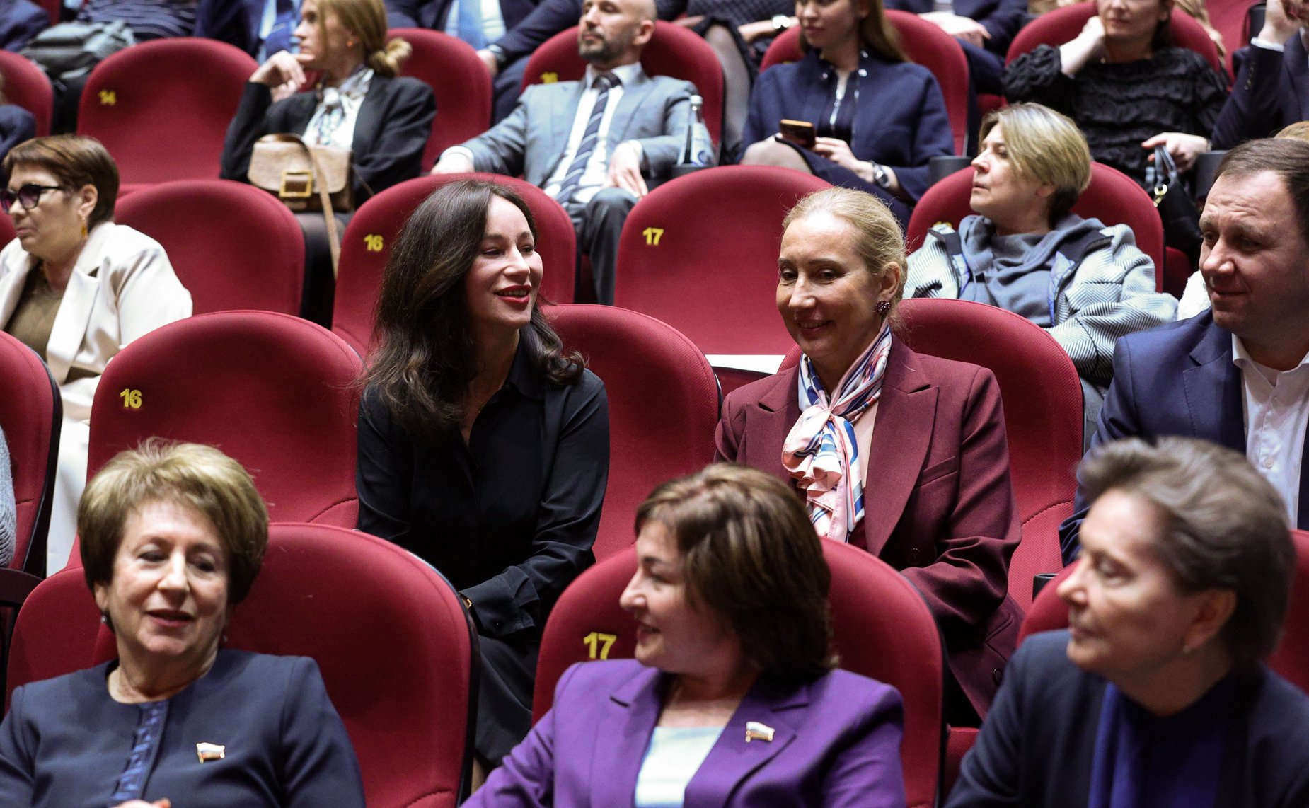 Участие Председателя Совета Федерации Валентины Матвиенко и сенаторов РФ в специальном показе фильма «Малыш»