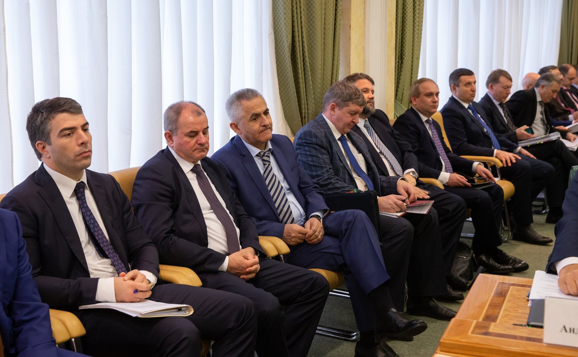 Ежегодное совещание Председателя Совета Федерации со статс-секретарями – заместителями руководителей федеральных органов исполнительной власти