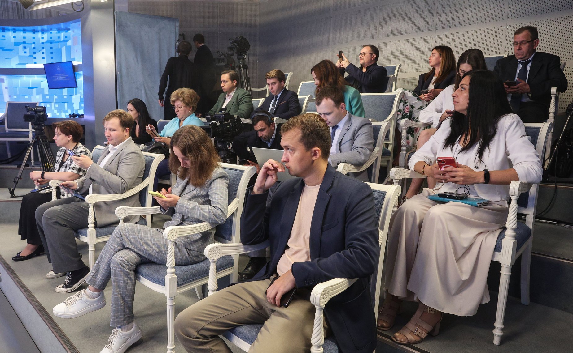 Пресс-конференция Председателя Совета Федерации Валентины Матвиенко по итогам весенней сессии 2023 года