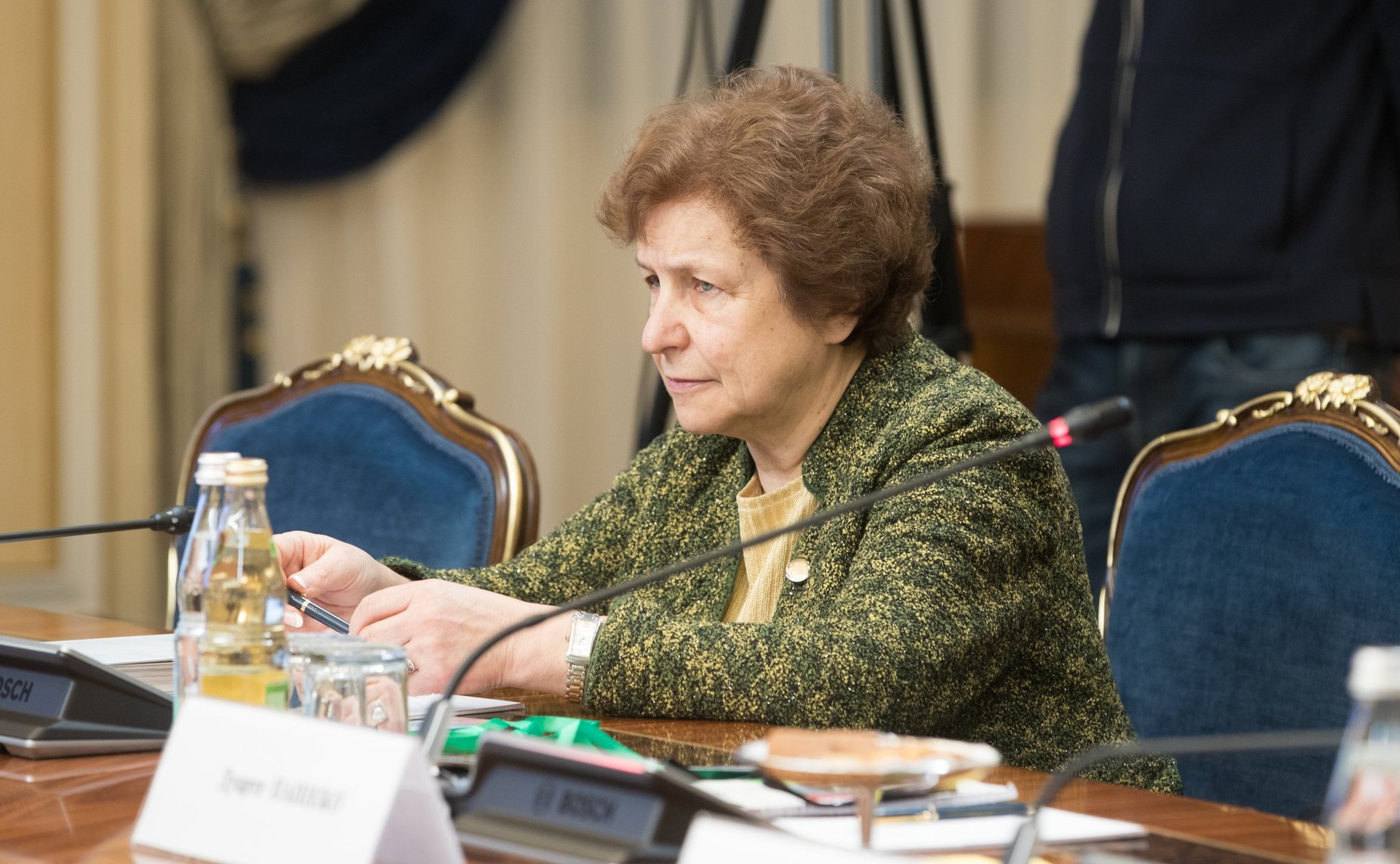 Встреча К. Косачева с наблюдателями от МПС