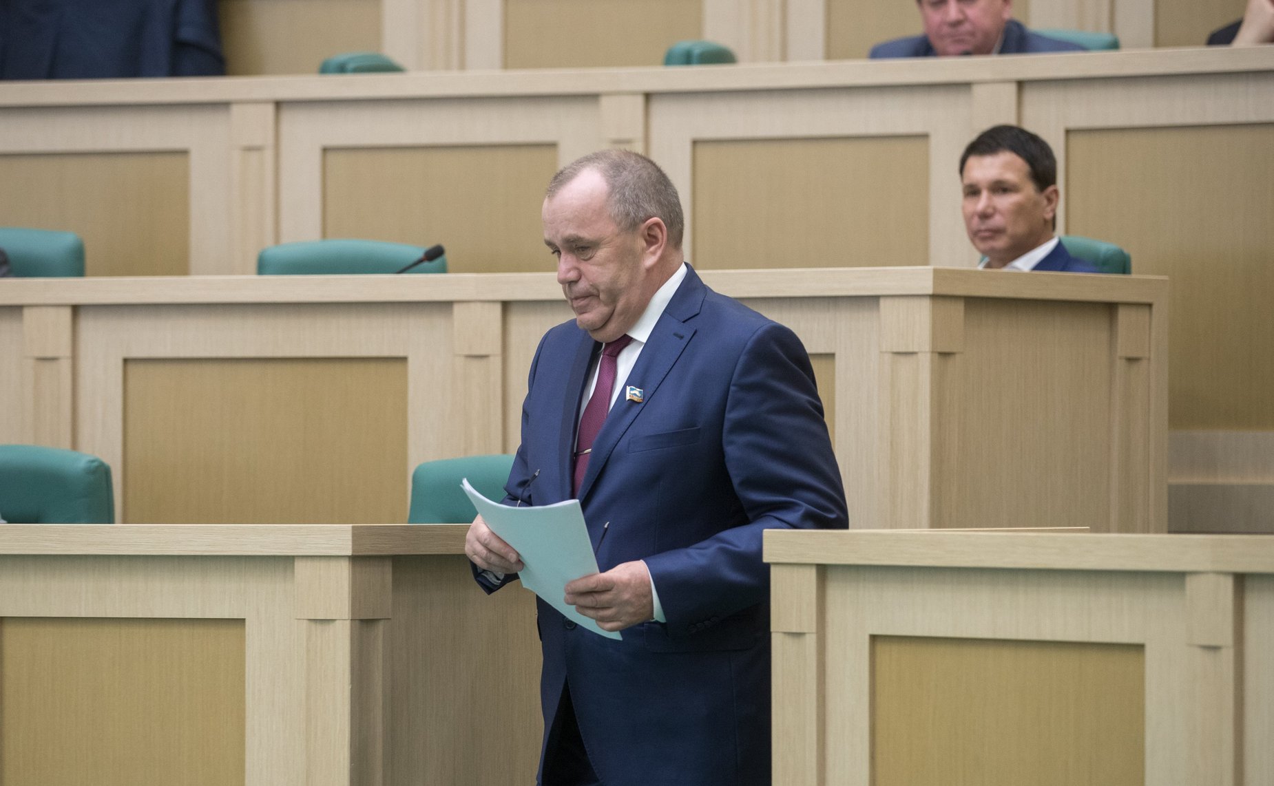 Председатель заксобрания Мурманской области С. Дубовой