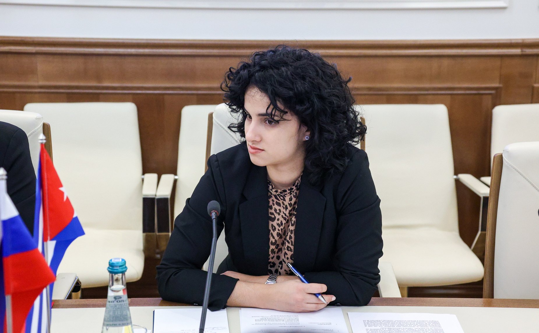 Встреча председателя Комитета СФ по федеративному устройству, региональной политике, местному самоуправлению и делам Севера Андрея Шевченко с Чрезвычайным и Полномочным Послом Республики Куба в Российской Федерации Энрике Орта Гонсалесом