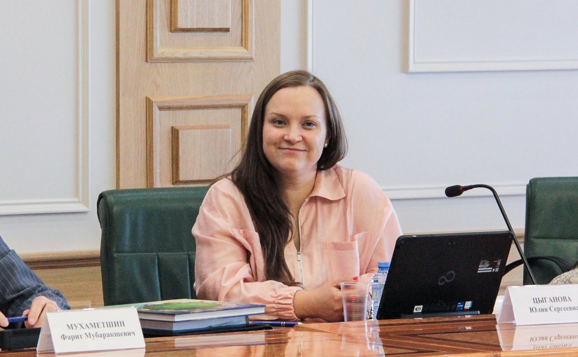 Встреча заместителя председателя Комитета СФ по международным делам Фарита Мухаметшина с детьми-победителями международного проекта «Территория успеха: Пегас»