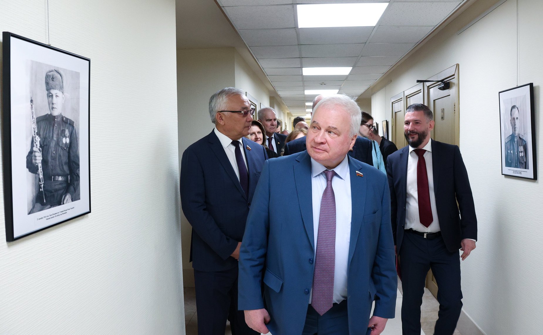 В Совете Федерации открылась фотовыставка «ПОРТРЕТ ПОБЕДИТЕЛЯ. Кавалеры медали «За победу над Японией» от рядового до генерала»