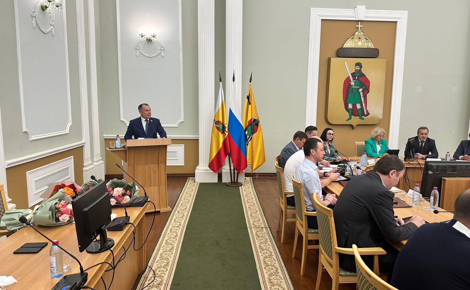 Игорь Мурог вручил Благодарность Председателя Совета Федерации депутату Рязанской городской Думы