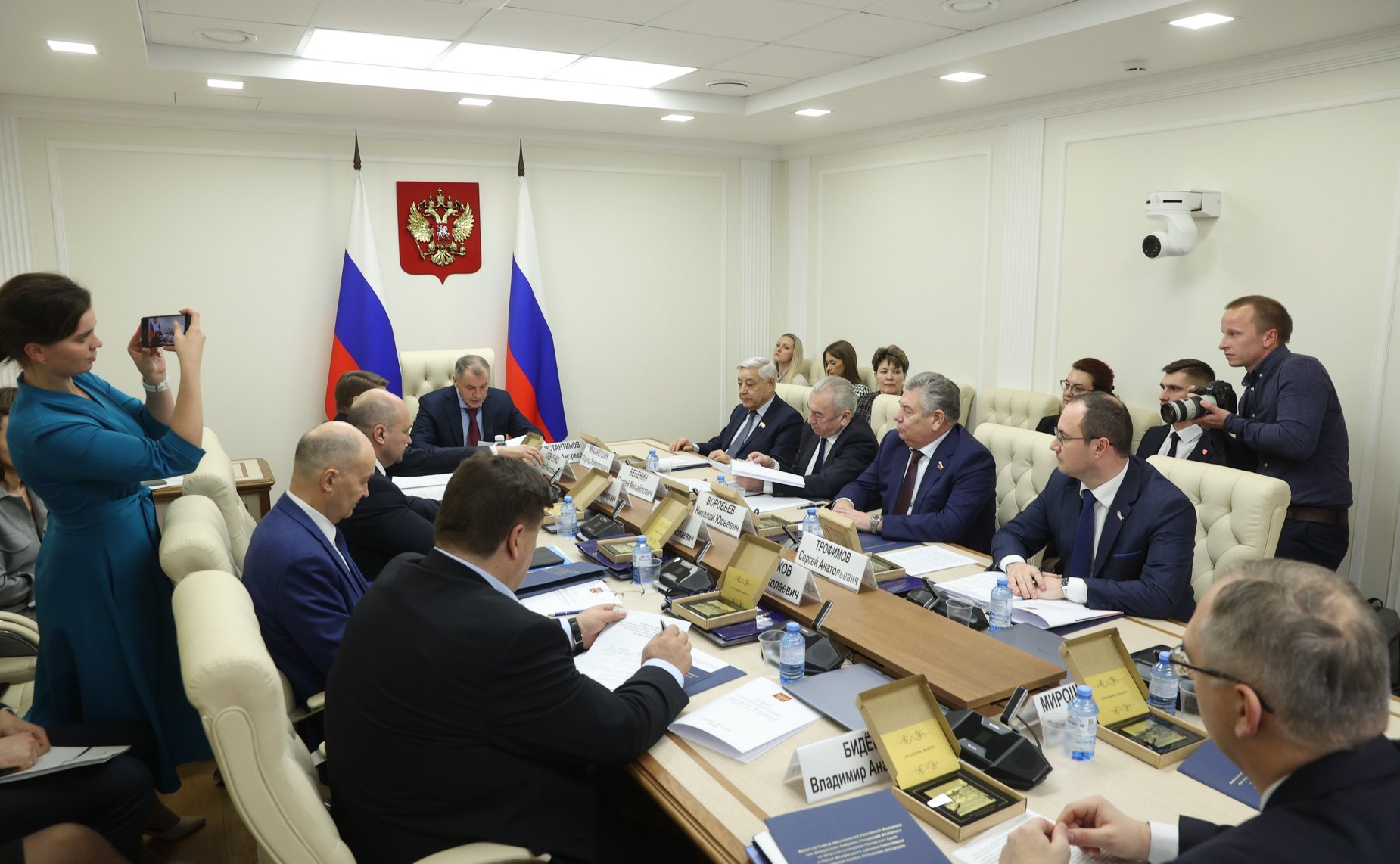 Заседание Комиссии Совета законодателей по вопросам интеграции Республики Крым и города федерального значения Севастополя в правовую систему РФ