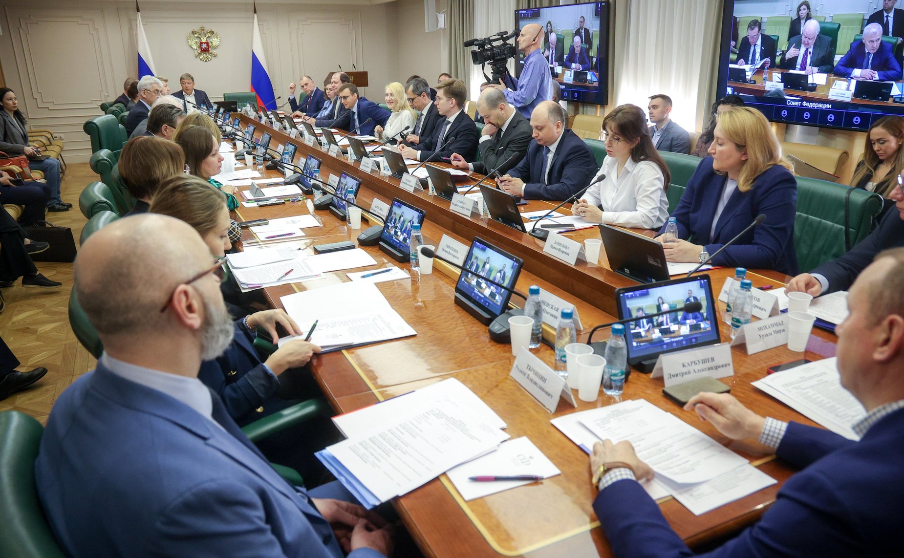 Круглый стол Комитета СФ по международным делам на тему «Международно-правовые инструменты по противодействию западным санкциям в финансово-экономической сфере»