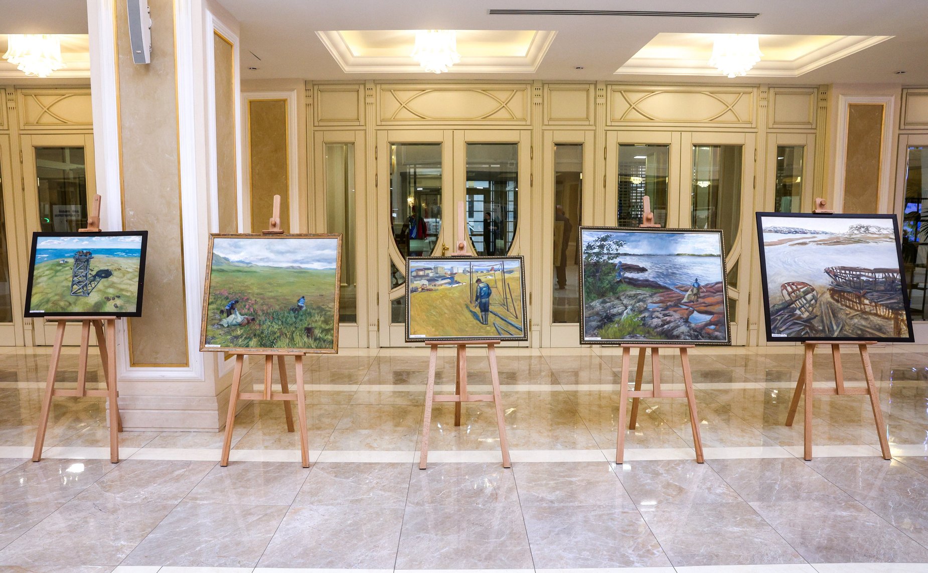 Открытие в Совете Федерации выставки федерального проекта «Чистая Арктика» и награждение лучших волонтеров и партнеров федерального проекта «Чистая Арктика»