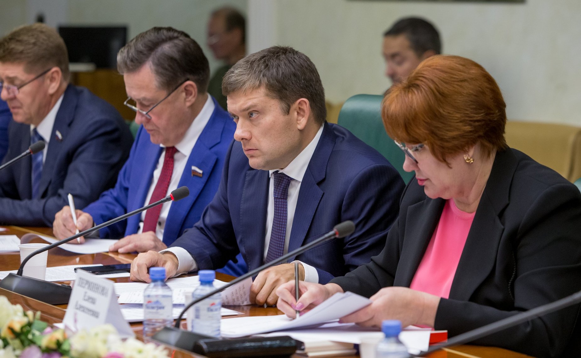 Совещание членов трехсторонней комиссии по вопросам межбюджетных отношений