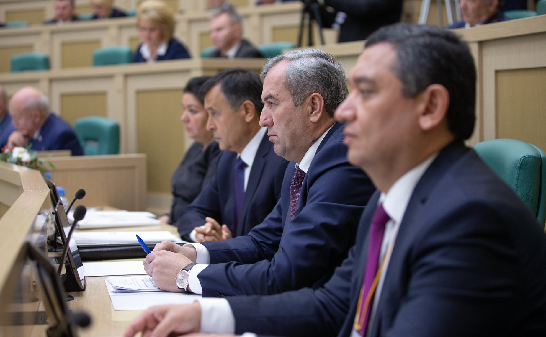 Пленарное заседание VI Межпарламентского форума Россия – Таджикистан